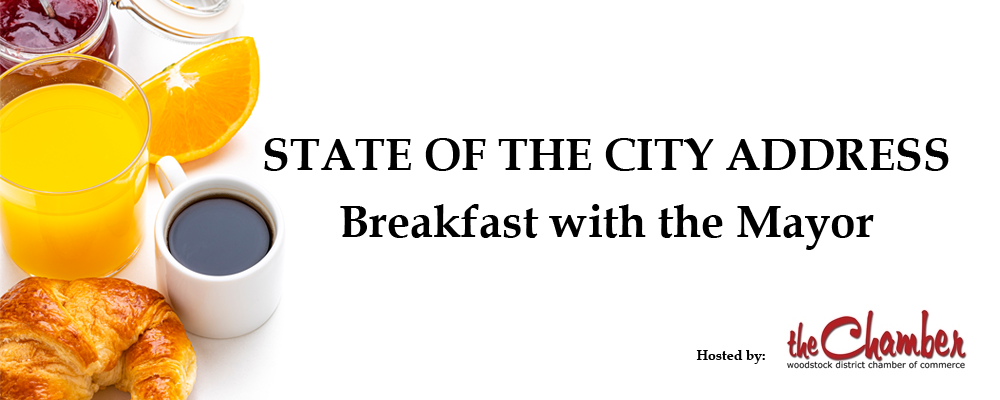 2024 State of the City Address: Breakfast with the Mayor of Woodstock