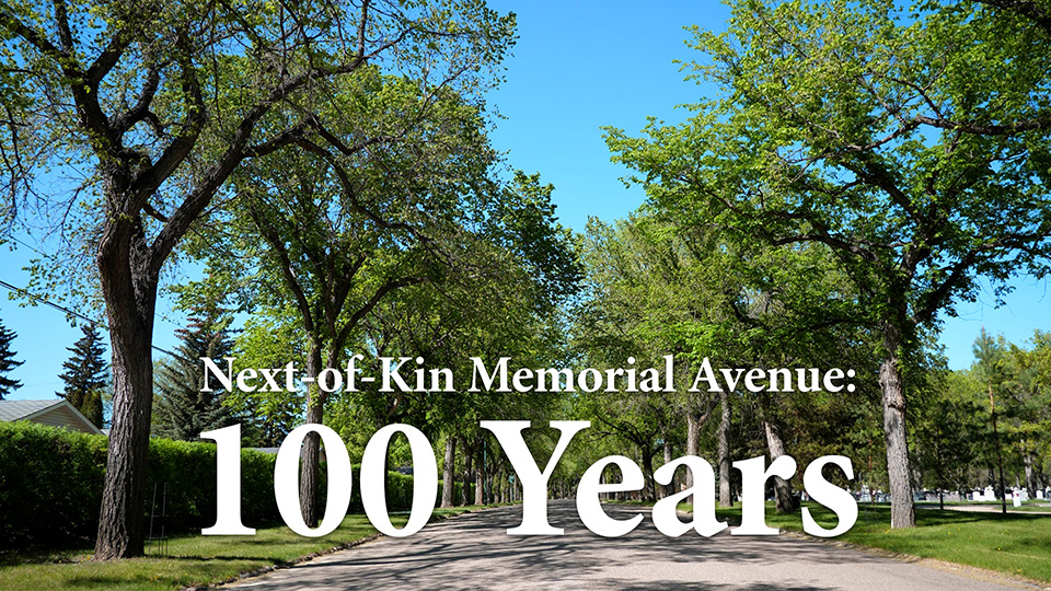 Memorial Avenue - 100 Years