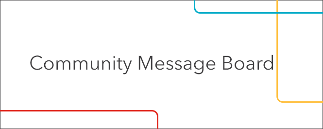 Community Message Board