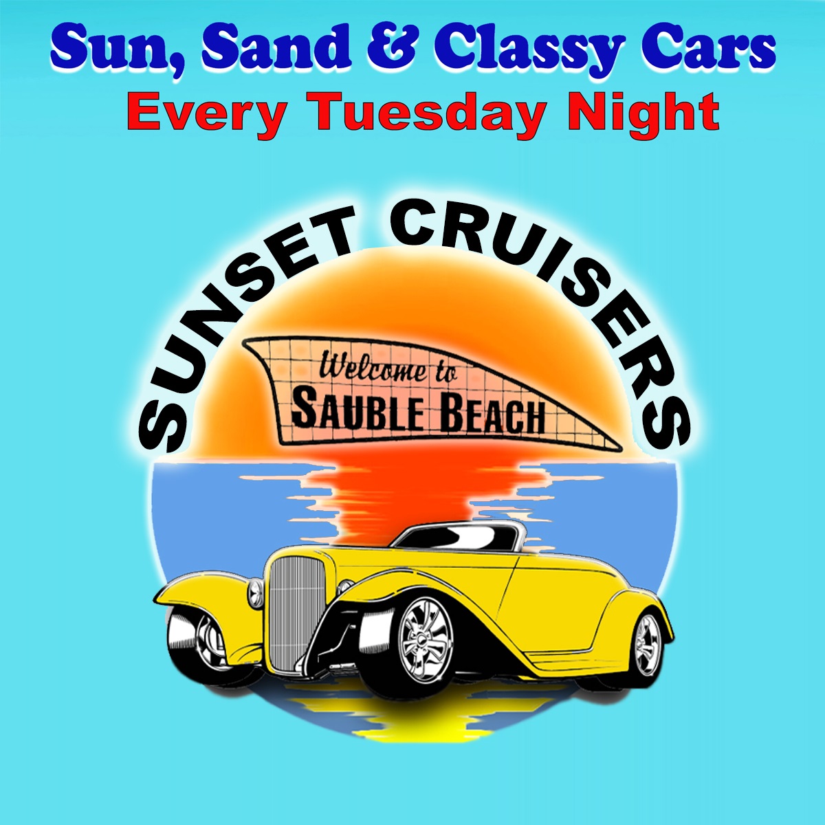 Sauble Beach Sunset Cruisers presents Sunsets, Sand and Classic Cars