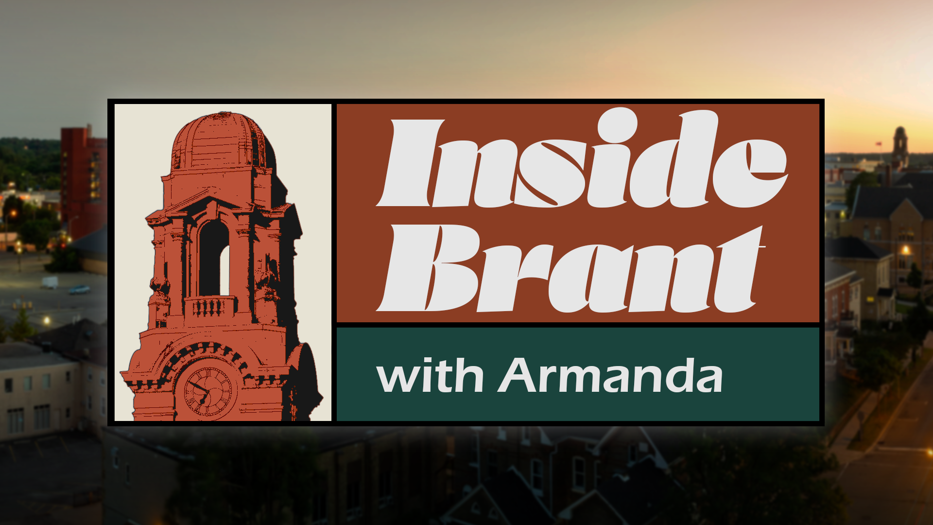 Inside Brant with Armanda