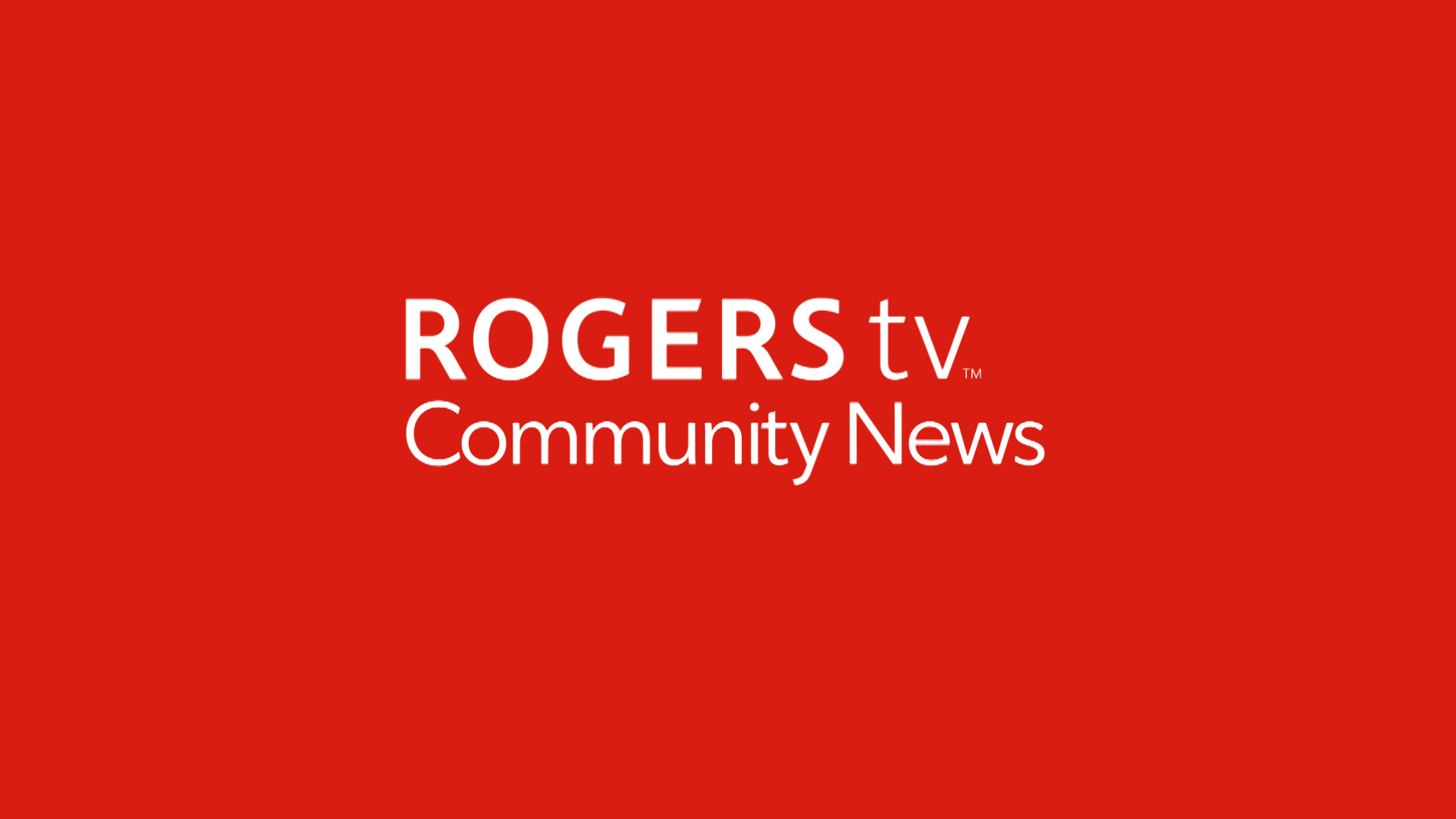 Rogers tv Community News