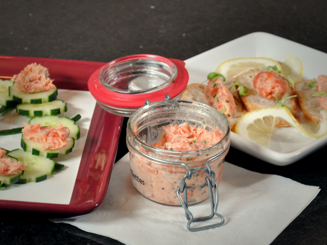 Rillettes de saumon