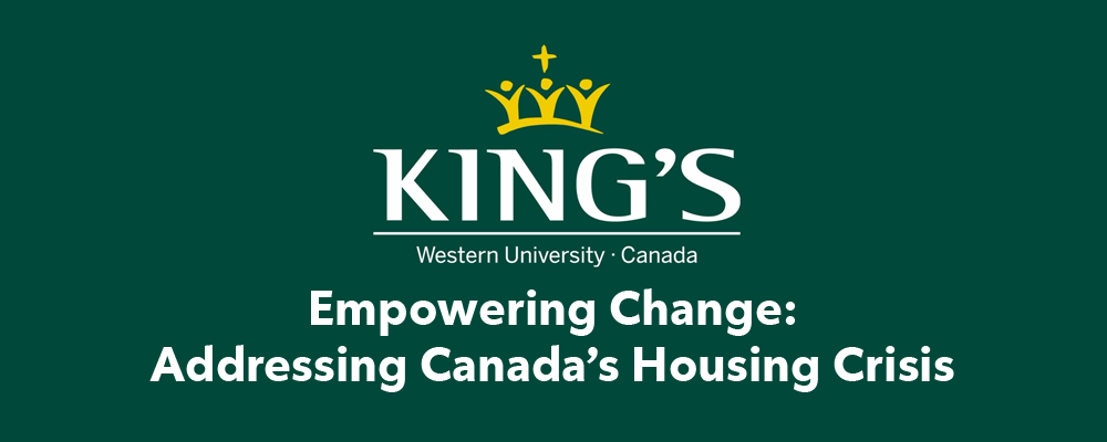 Empowering Change: Addressing Canada's Housing Crisis