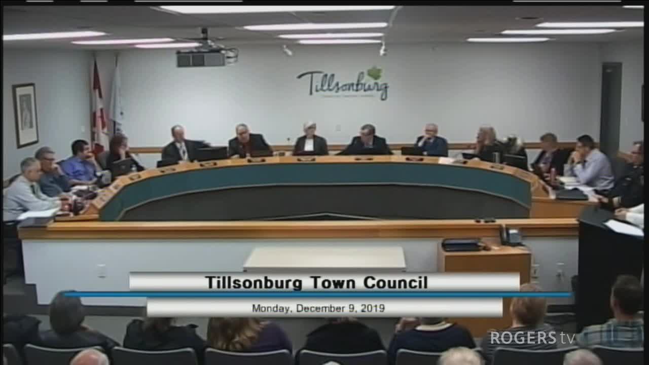 Tillsonburg Council