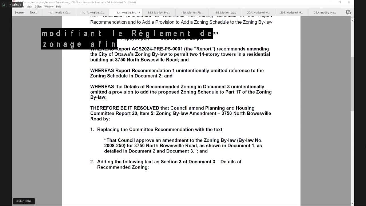 Conseil de la ville d'Ottawa