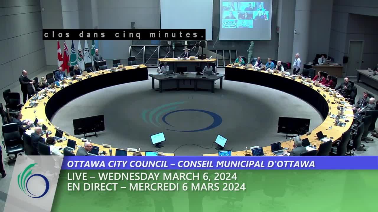 Conseil de la ville d'Ottawa