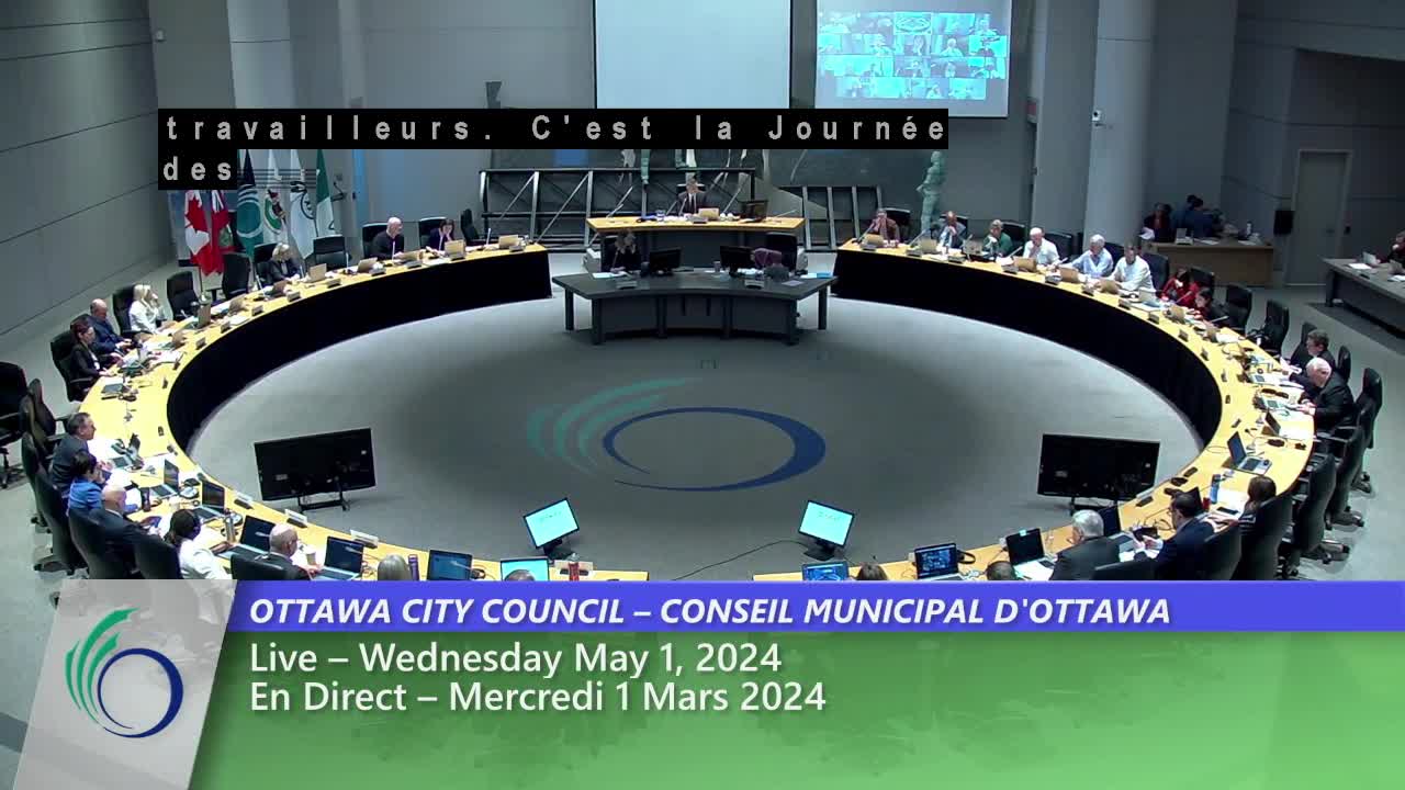 Conseil de la ville d'Ottawa