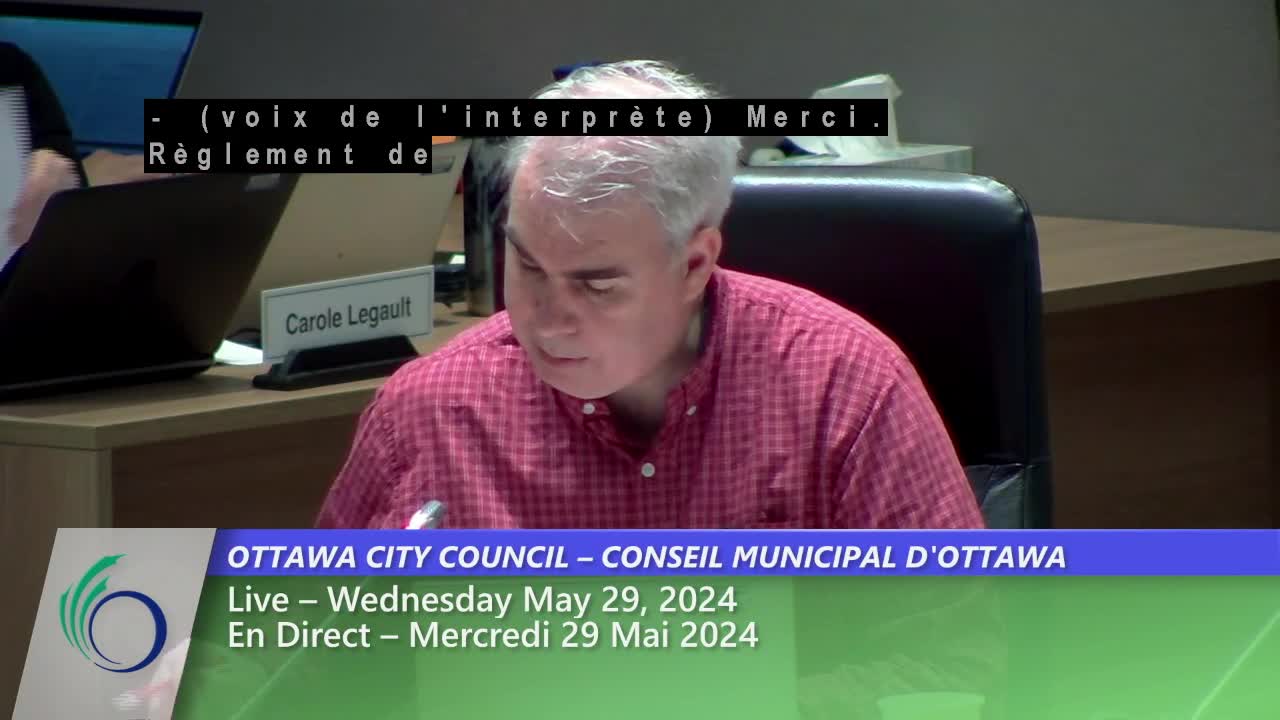 Conseil de la ville d'Ottawa