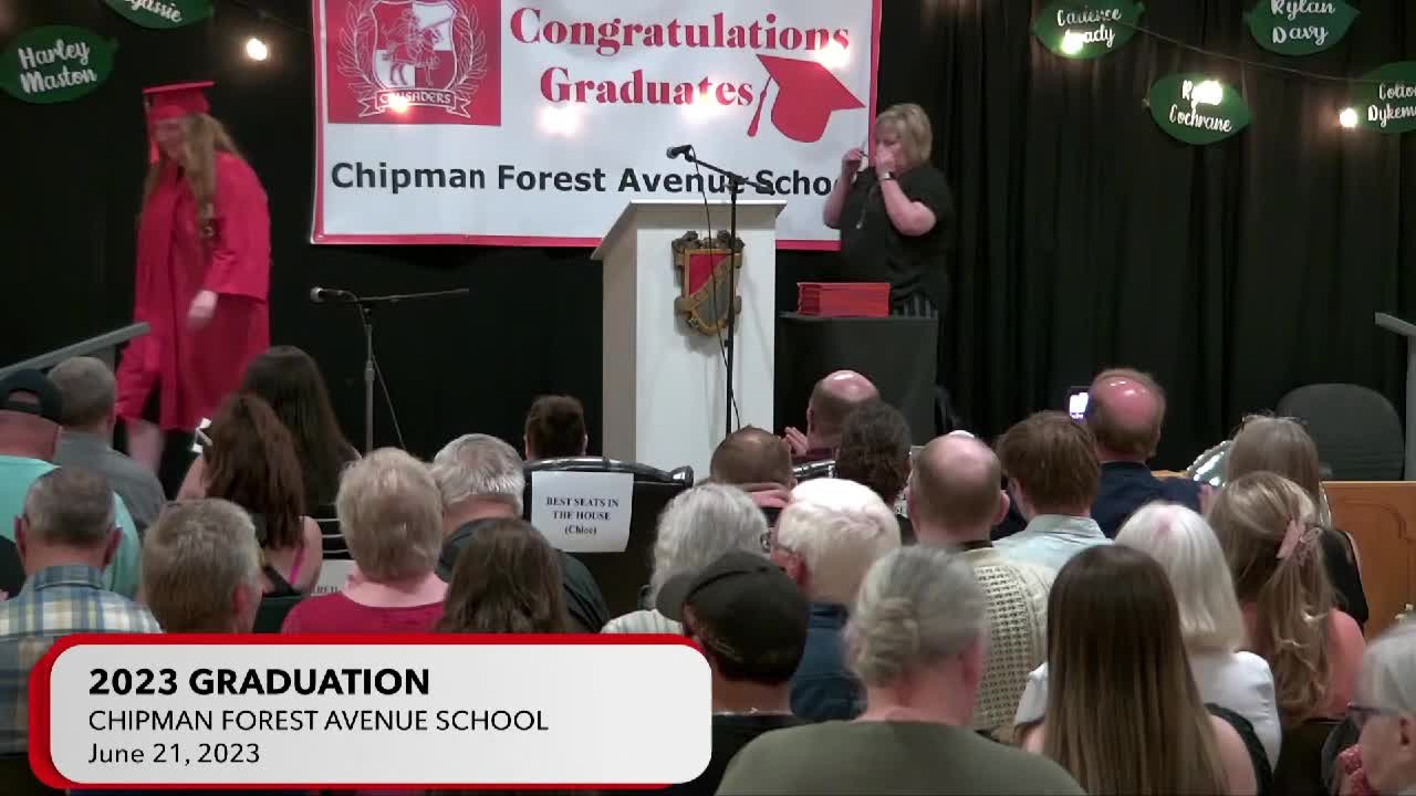 2024 Chipman Forest Avenue School Graduation