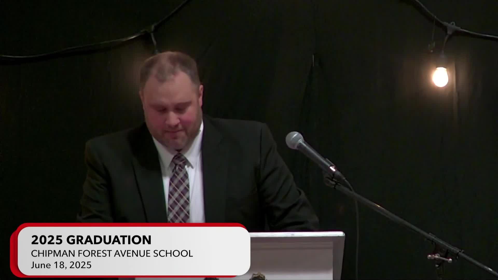 2025 Chipman Forest Avenue School Graduation