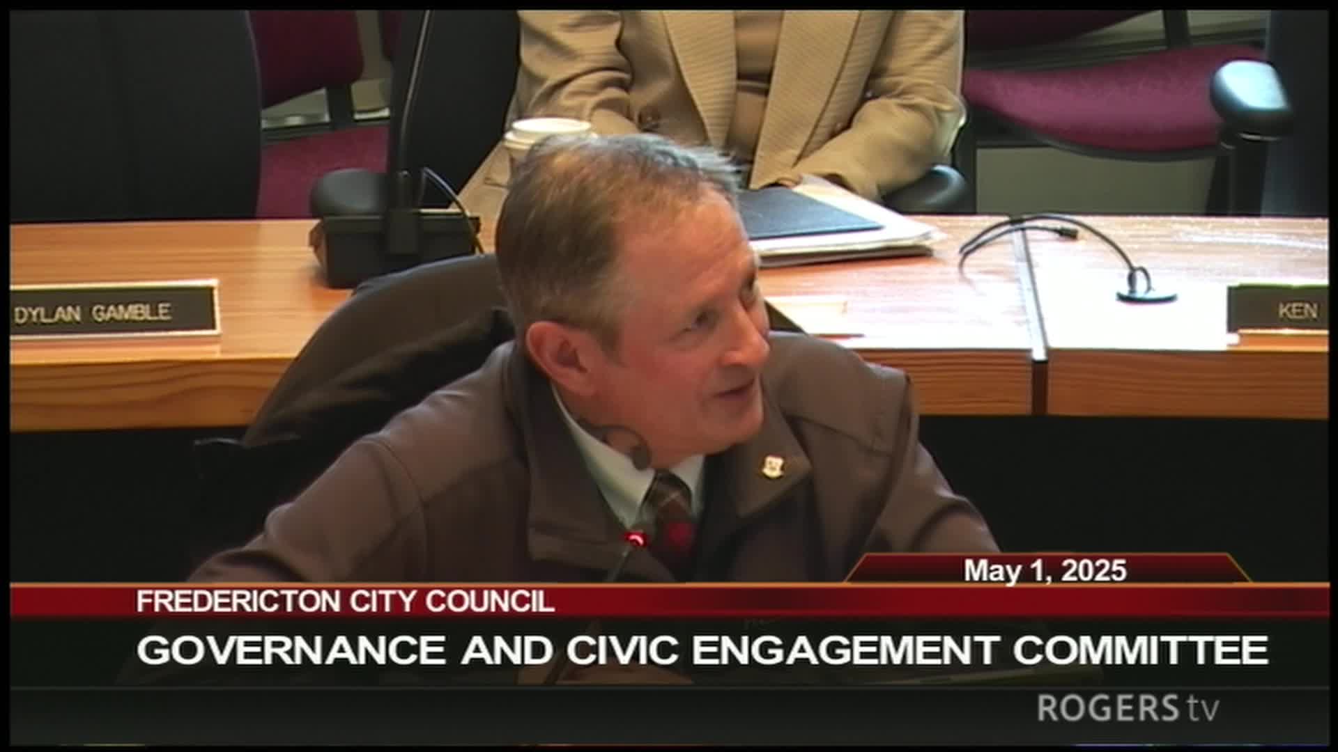 Fredericton Standing Committee Meeting