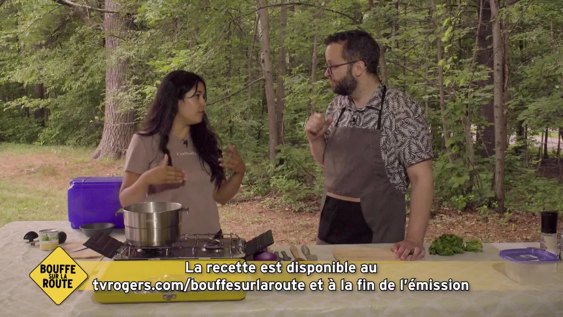 Bouffe sur la route