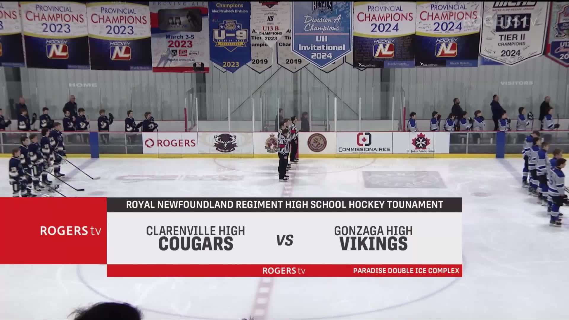 Royal Newfoundland Regiment Memorial High School Hockey Tournament