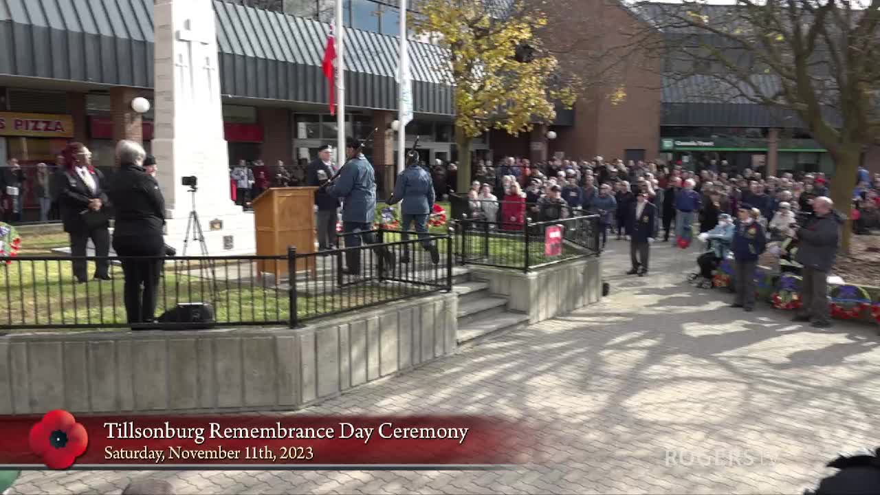 Tillsonburg Remembrance Day