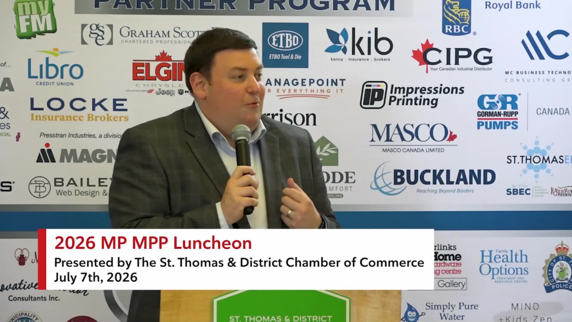 MP & MPP Luncheon 2026