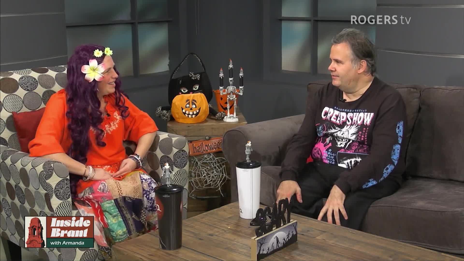 Inside Brant with Armanda