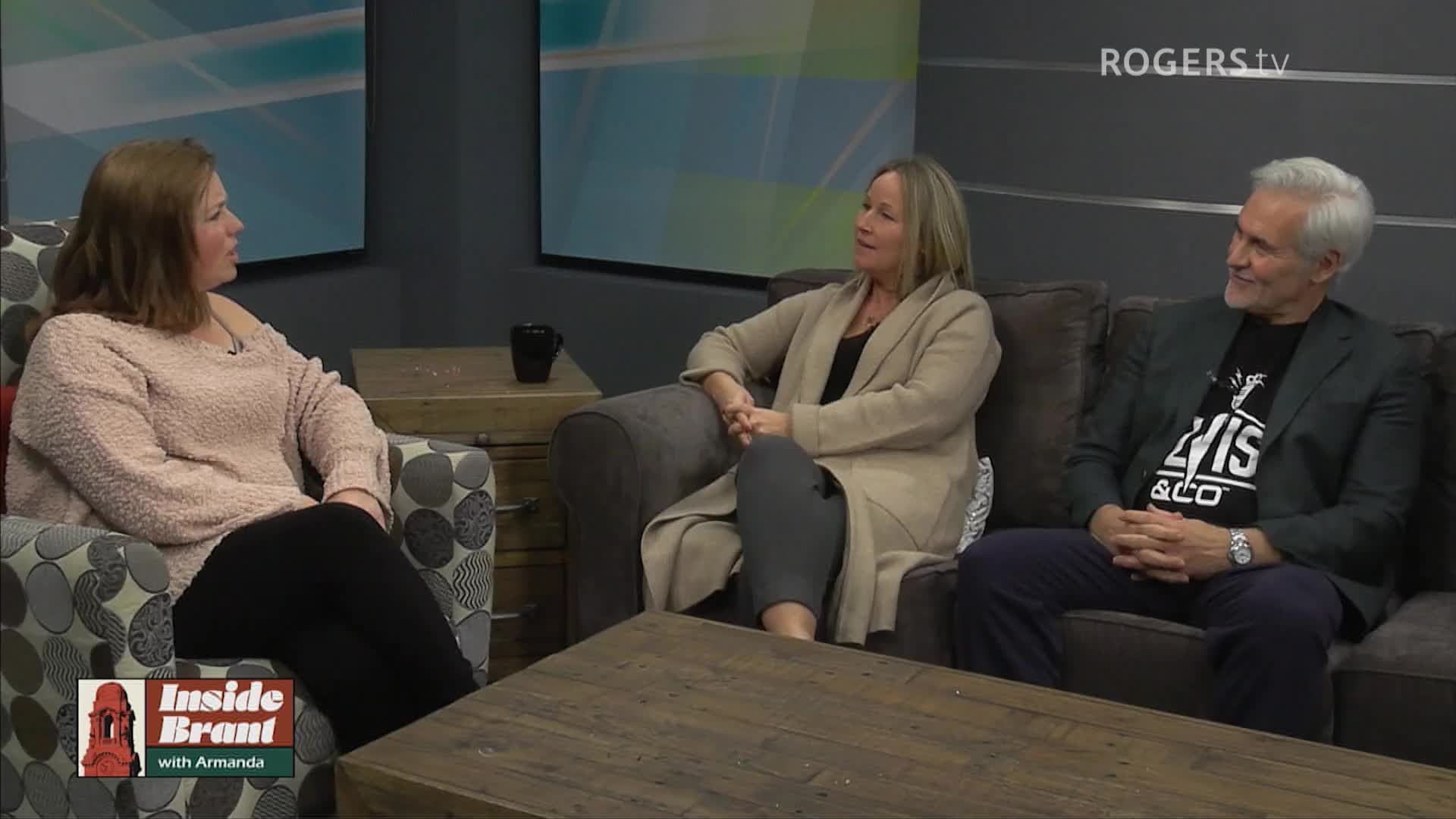 Inside Brant with Armanda