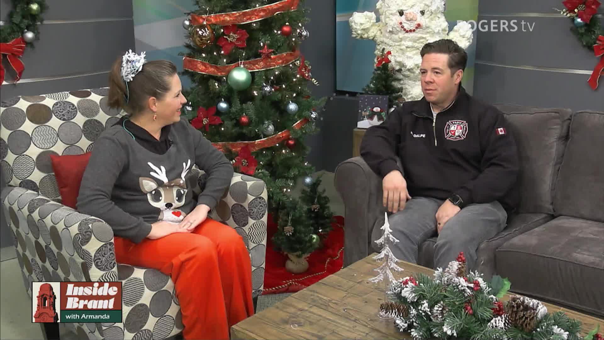 Inside Brant with Armanda