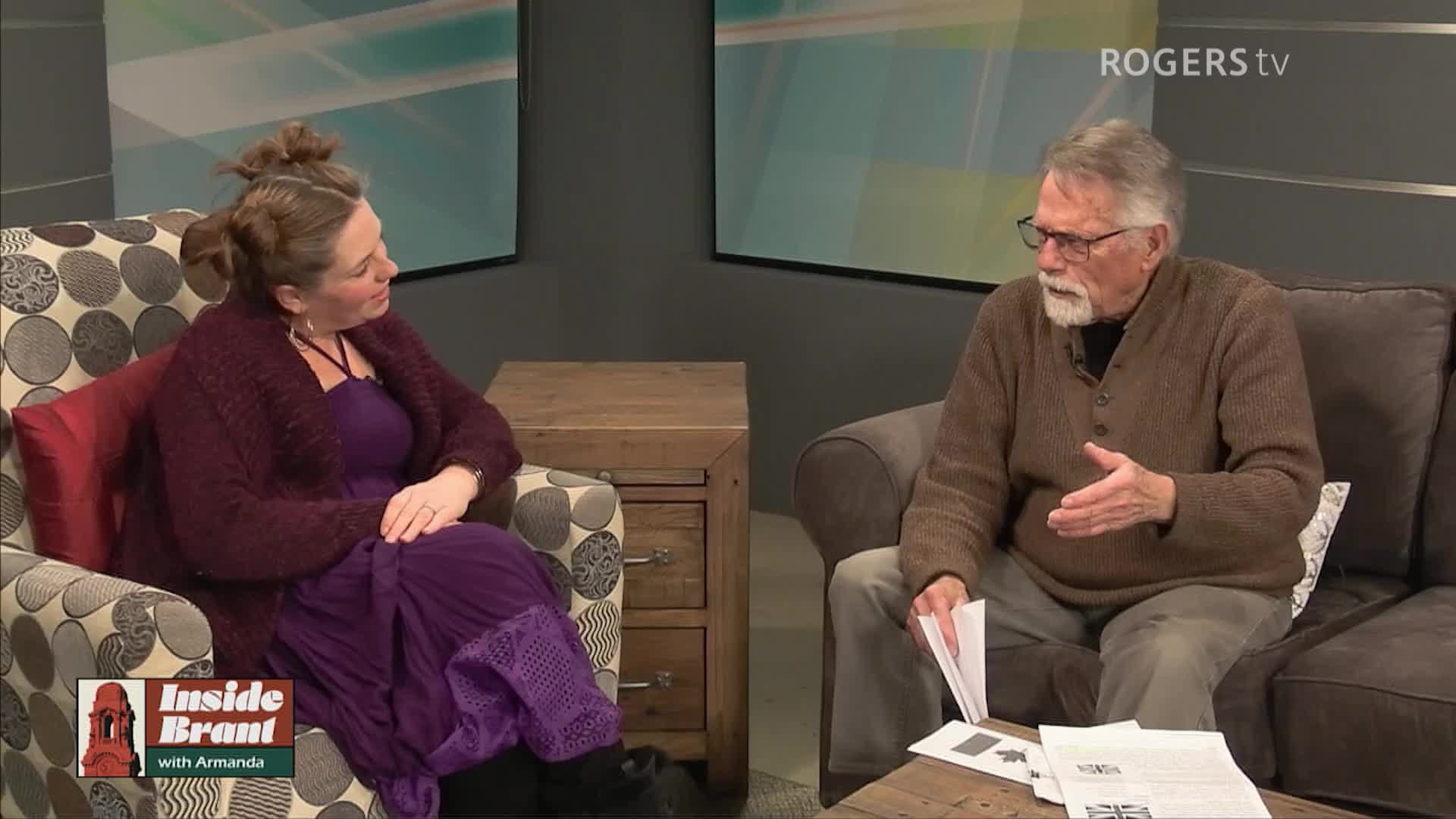 Inside Brant with Armanda