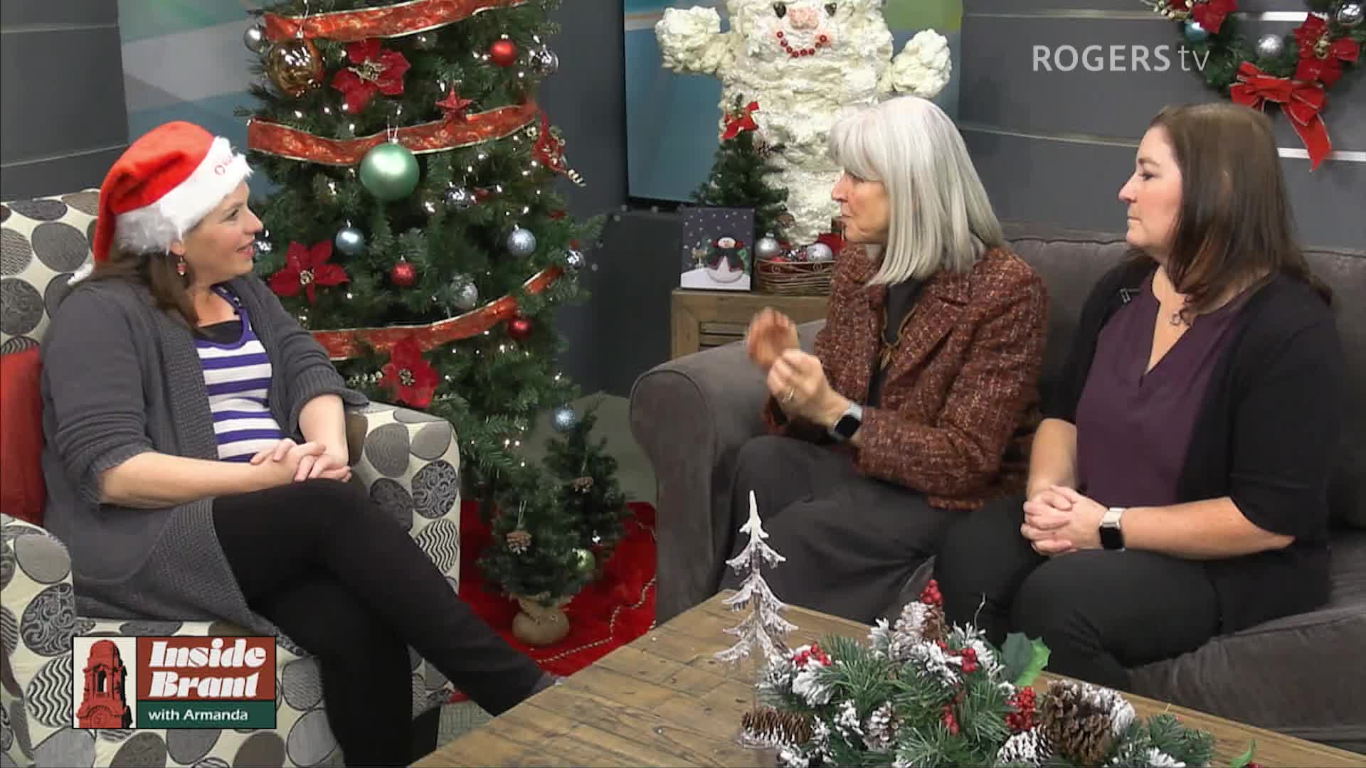 Inside Brant with Armanda