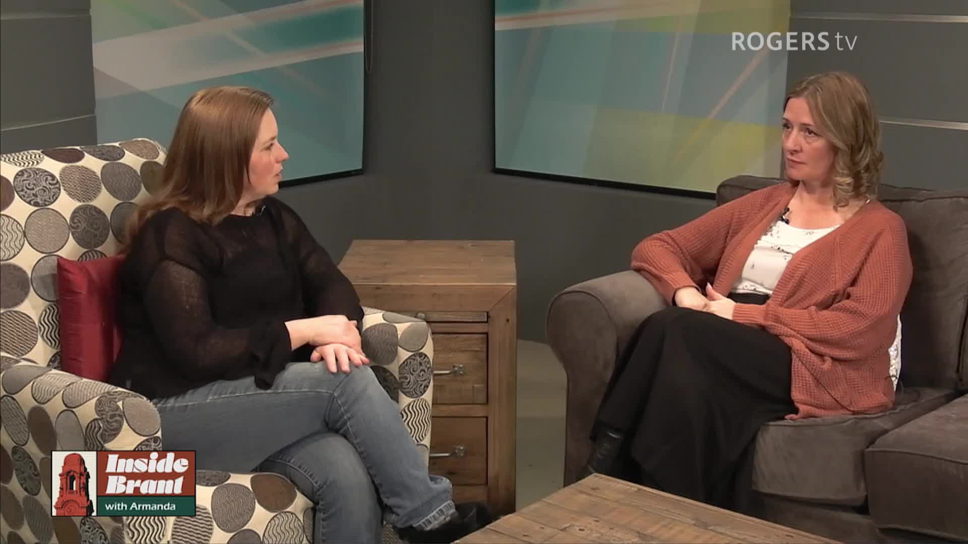 Inside Brant with Armanda