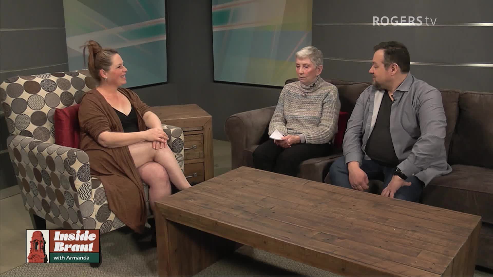 Inside Brant with Armanda