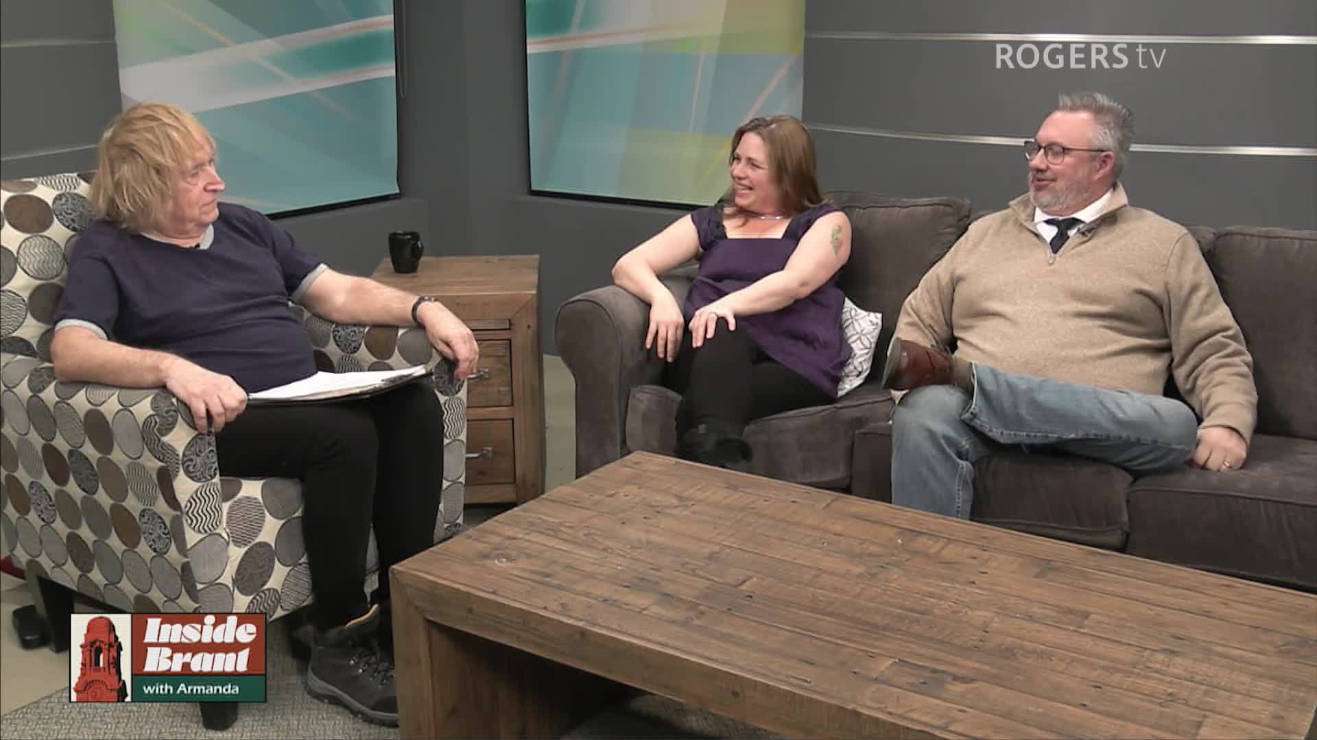 Inside Brant with Armanda