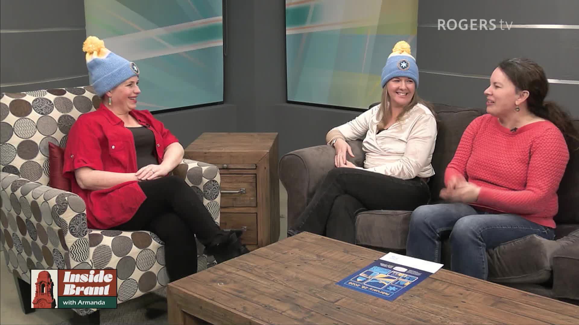 Inside Brant with Armanda