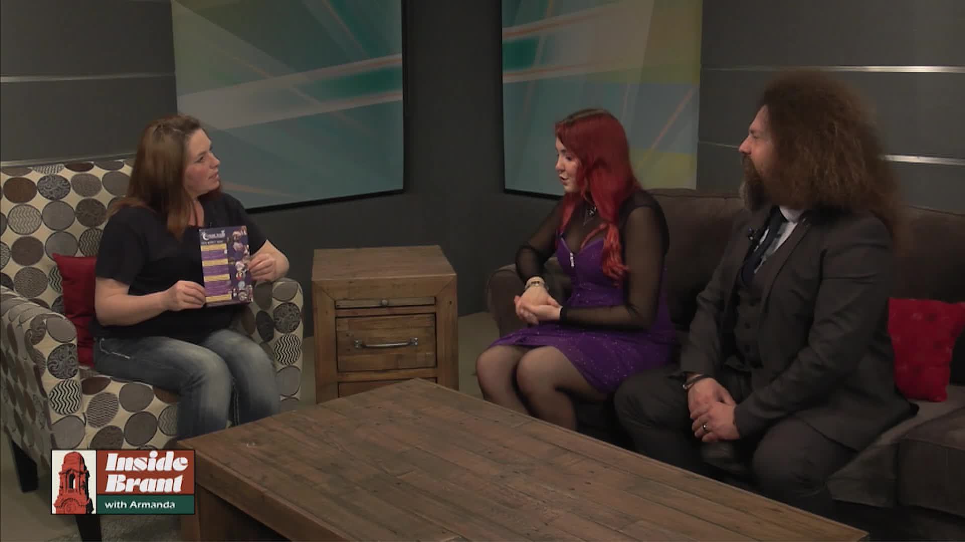 Inside Brant with Armanda