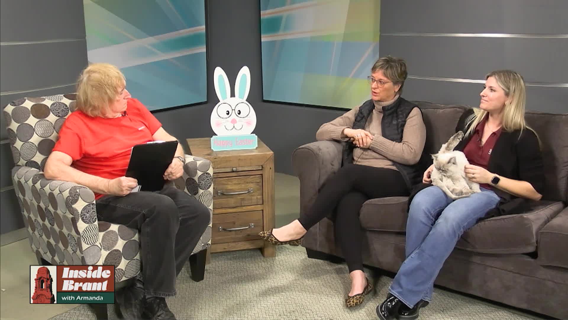 Inside Brant with Armanda