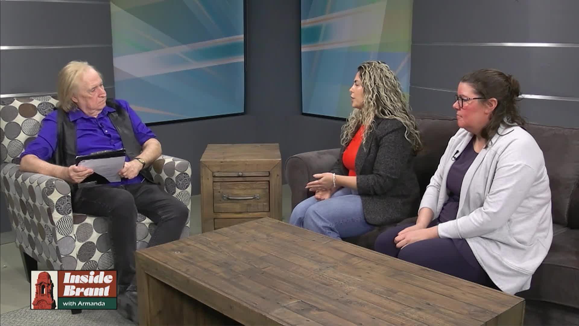 Inside Brant with Armanda