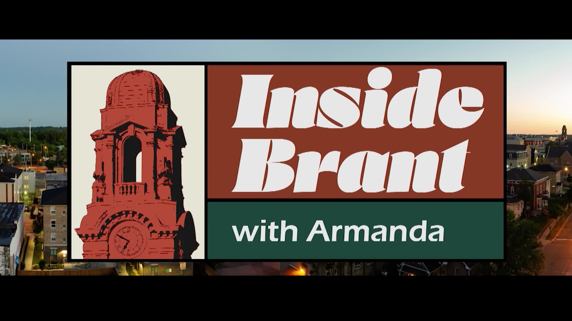 Inside Brant with Armanda