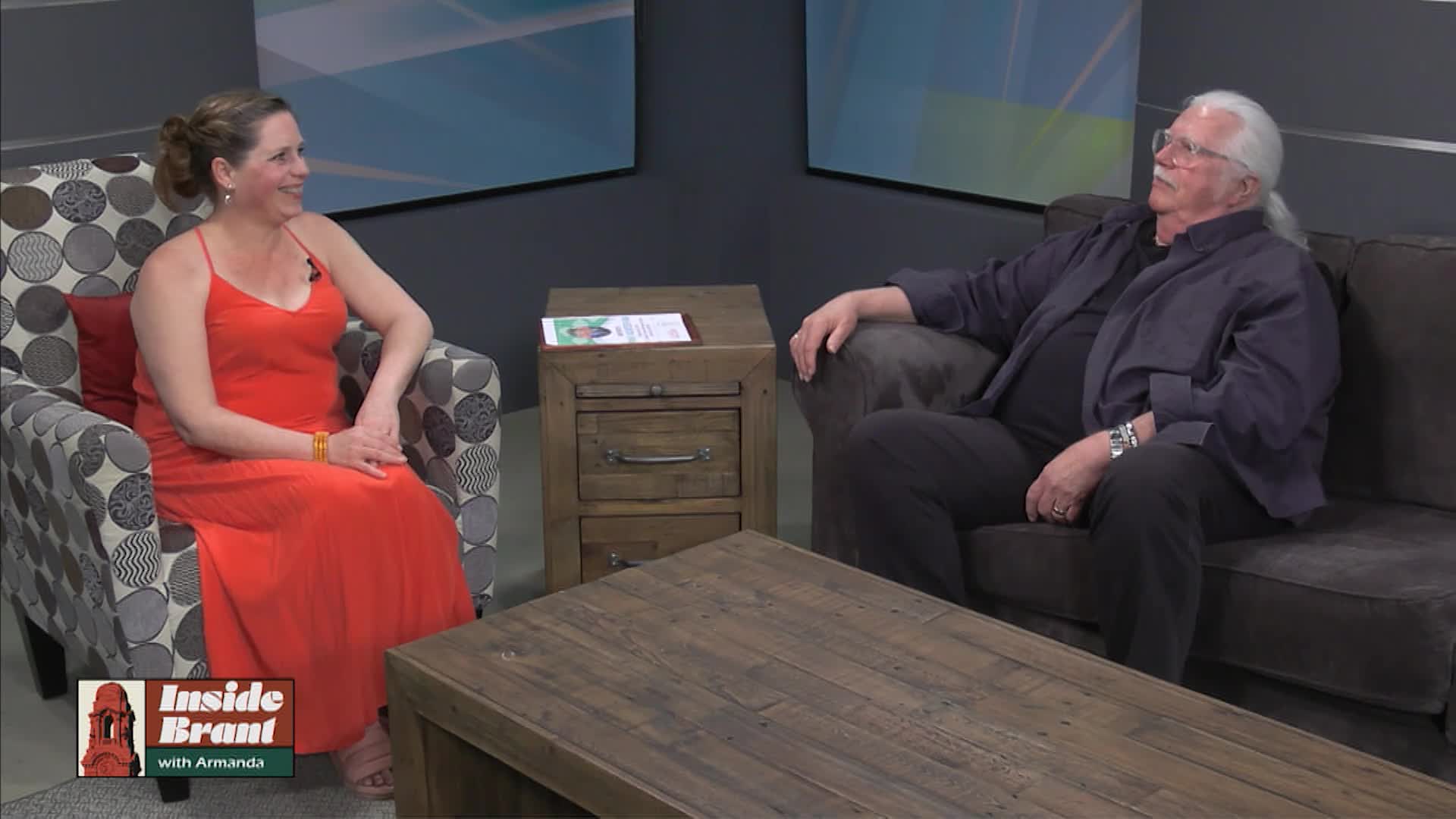 Inside Brant with Armanda