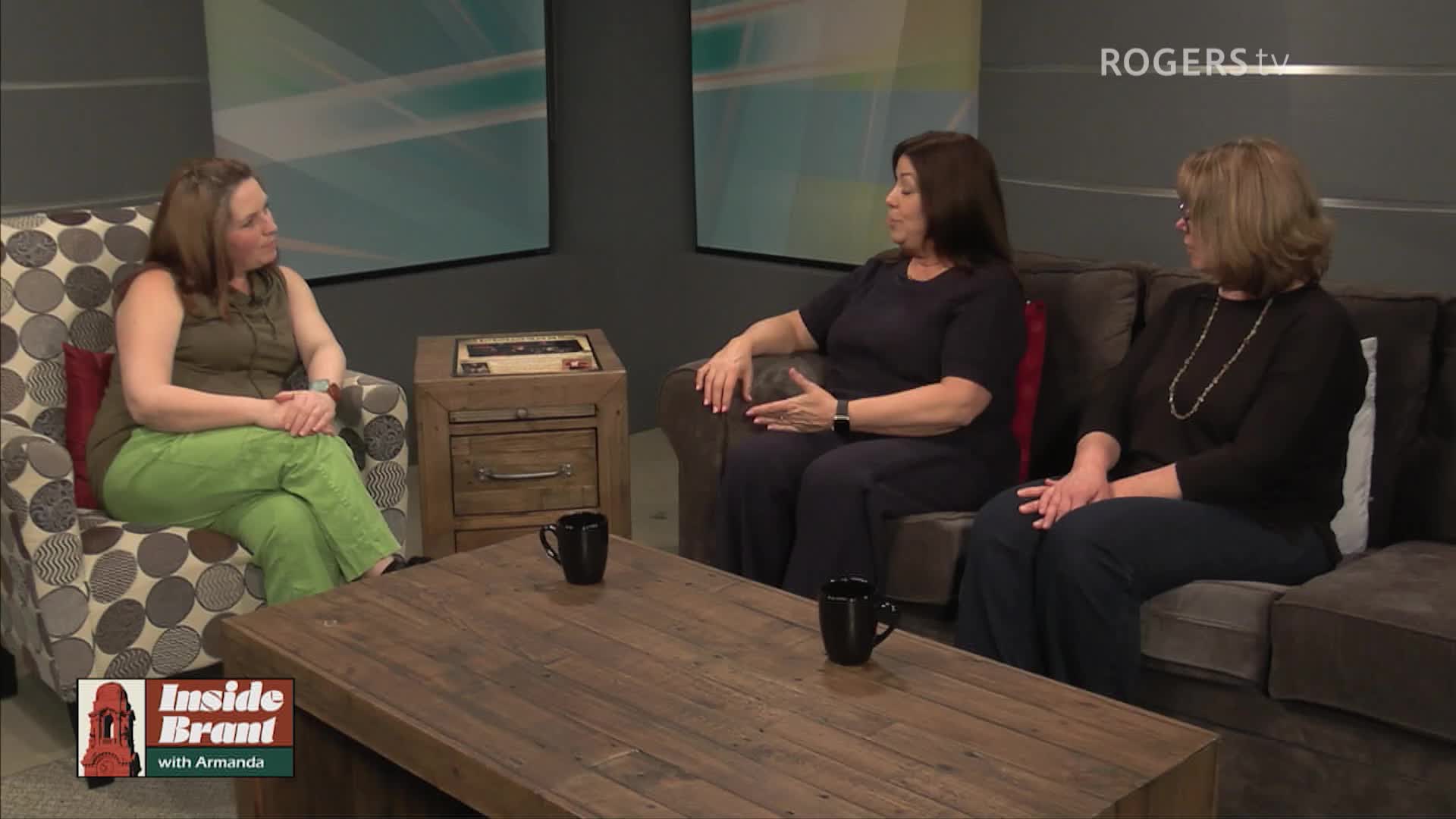 Inside Brant with Armanda