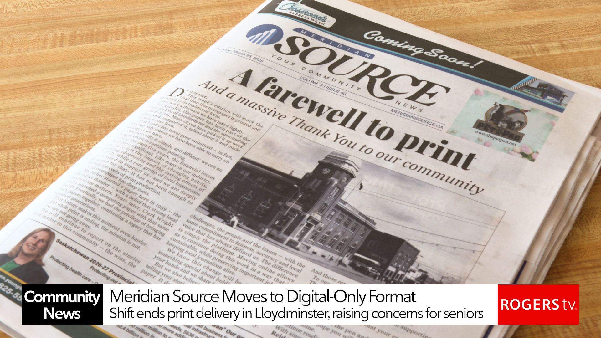 Rogers tv Community News