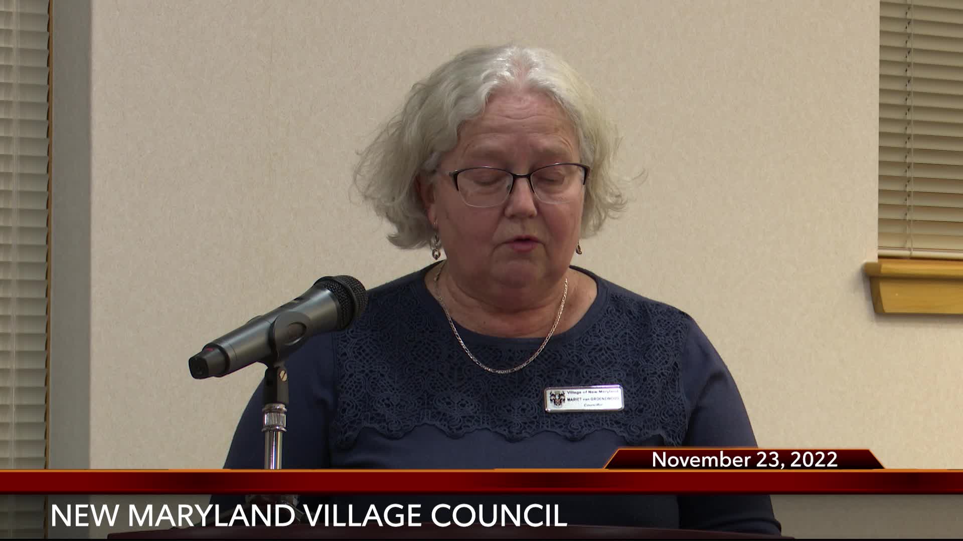 New Maryland Village Council