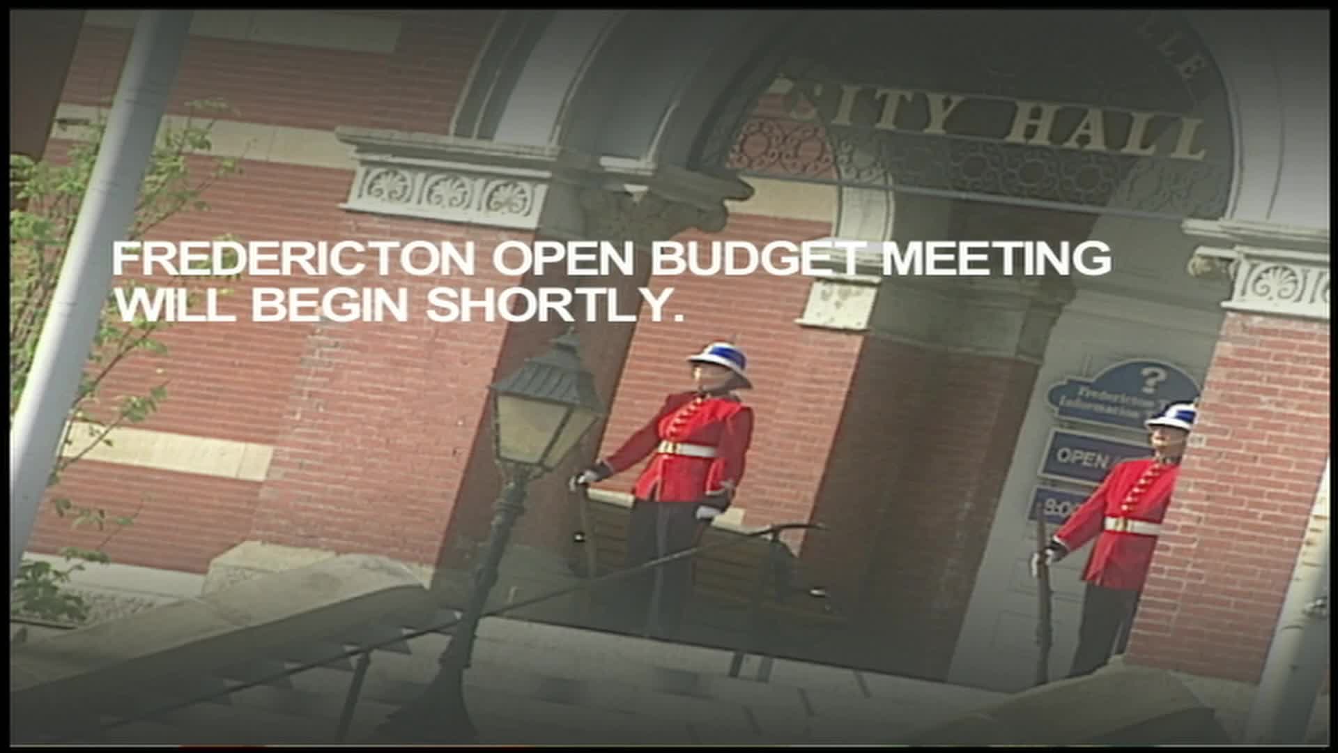 Fredericton Budget Consultation Meetings