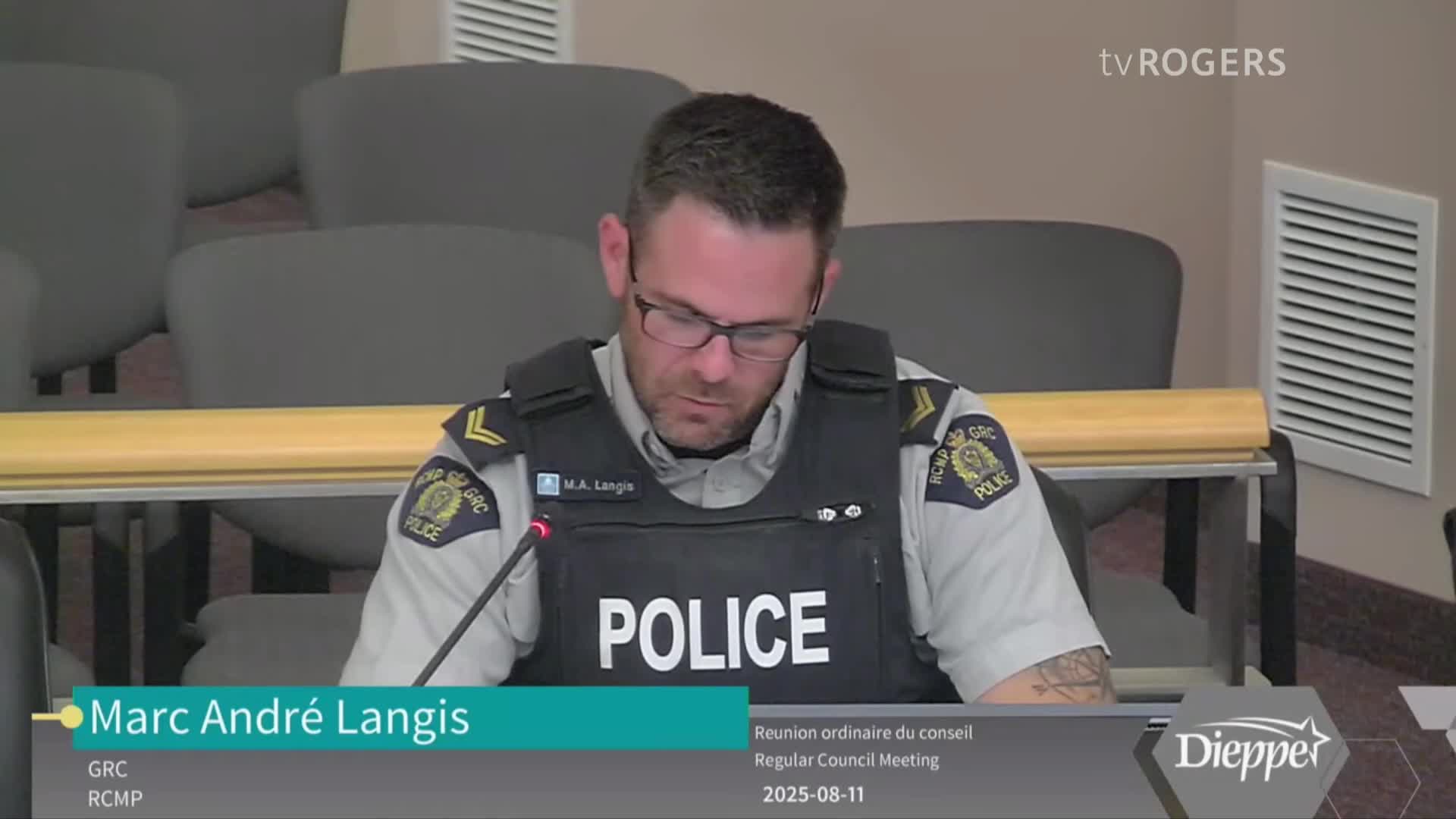 Conseil de ville de Dieppe