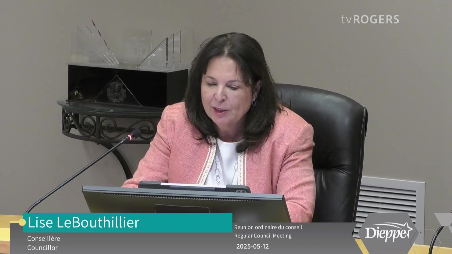 Conseil de ville de Dieppe