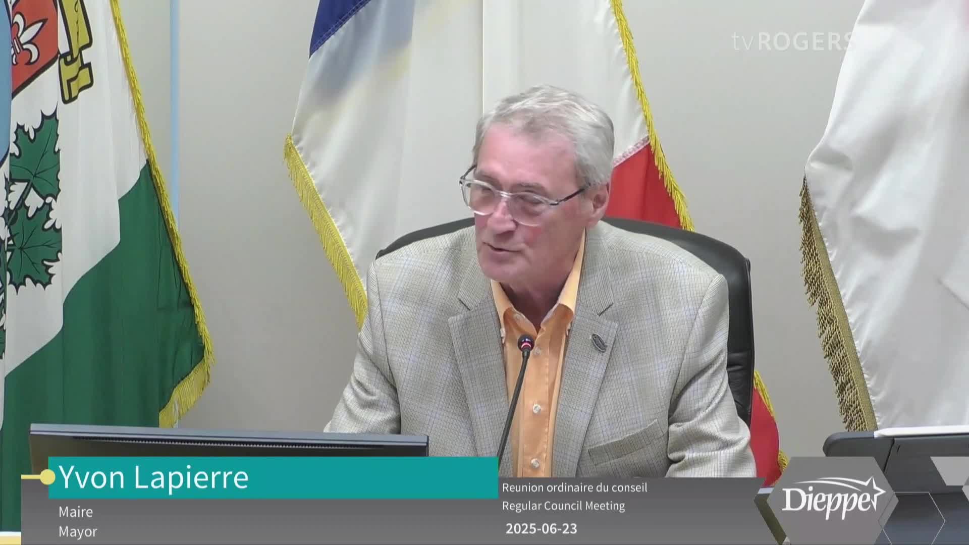 Conseil de ville de Dieppe